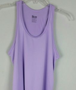 Nike Dry Fit Racerback Light Purple Tank. Size M